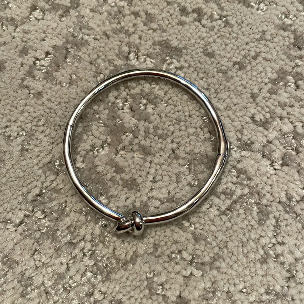 Kate Spade silver knot bracelet